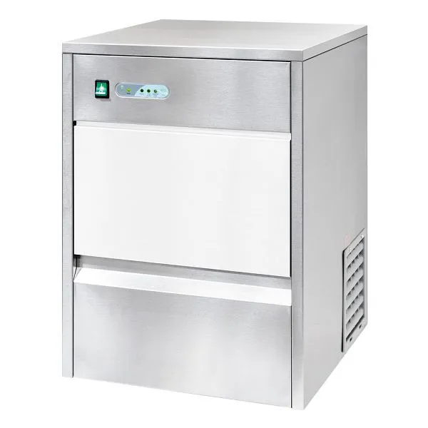 Fabricante de cubos de gelo Stalgast refrigerado ar, com sistema de circulação, 20kg/24h, dimensões 380 x 477 x 590 mm (Lx...