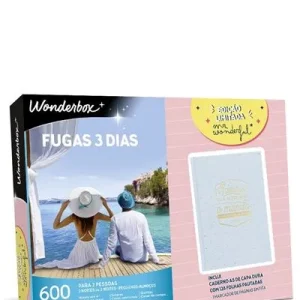 Lifecooler - Fugas 3 Dias Mr Wonderful - Maxi-Pack Wonderbox | 2 Noites ou 2 Noites + Pequeno-Almoço para 2 Pessoas