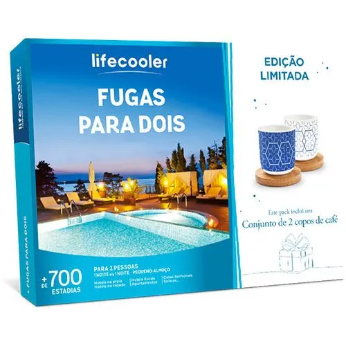 Lifecooler - Maxi-Pack Fugas Para Dois | Edição Limitada