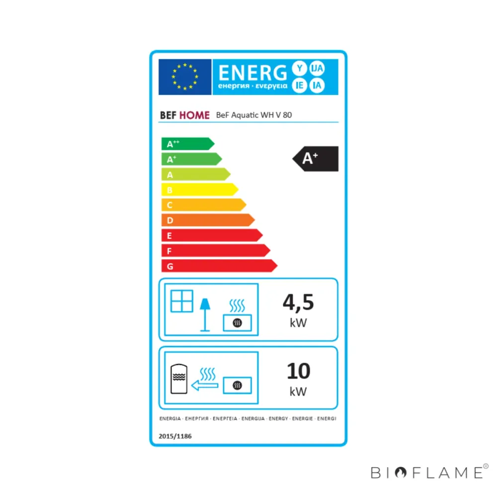 RECUPERADOR DE CALOR LENHA PARA AQUECIMENTO CENTRAL - BEF AQUATIC WH V 80