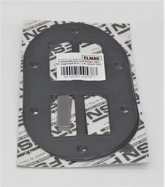 Satélite de placa de válvula ELMAG inteiro. com vedações 'KIT H, para unidade K17, por exemplo, Silent 350, 9100578