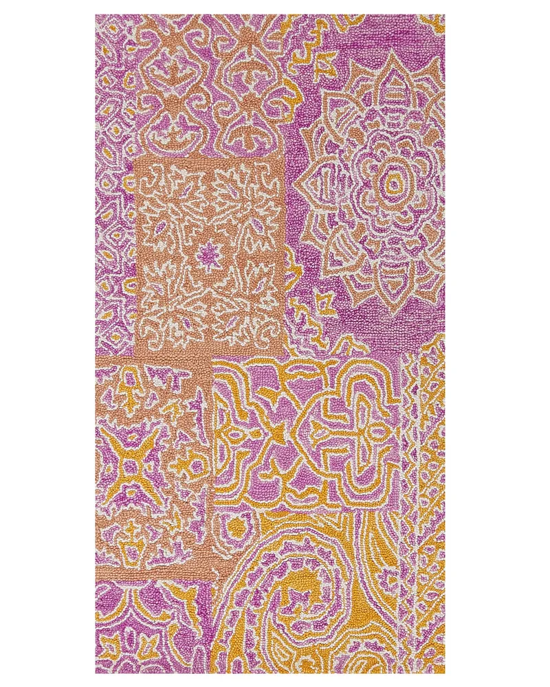 Wool Area Rug 80 x 150 cm Multicolour AVANOS