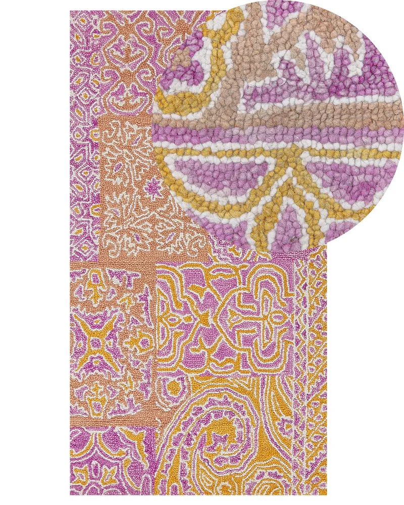 Wool Area Rug 80 x 150 cm Multicolour AVANOS
