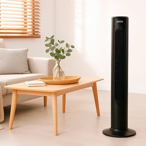 Coluna de Ar Jocca 1469N | 45 W - Preto