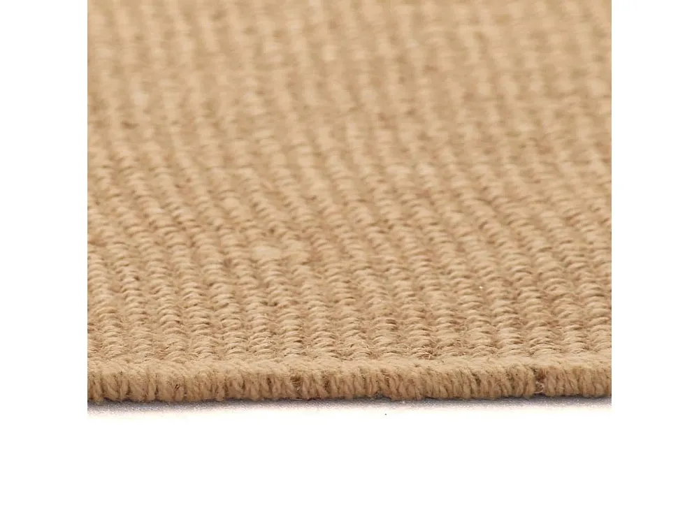 Tapete de divisão em juta com apoio de látex 140x200 cm espontâneo