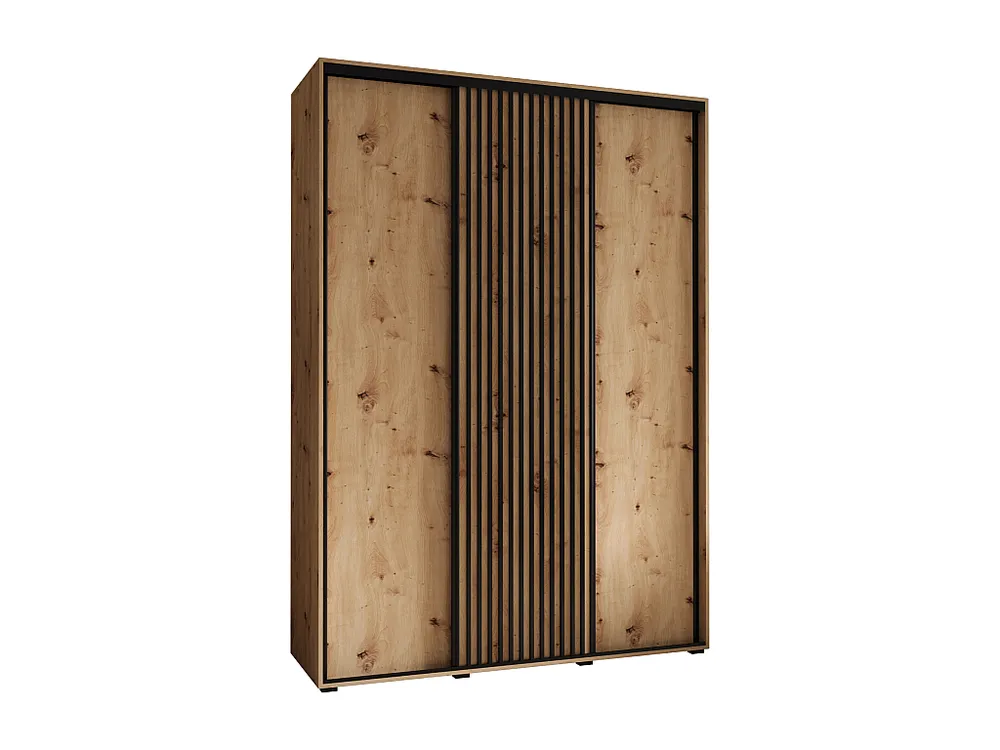 Armário LANKO 1 com portas de correr 235,2/170/60 3 puertas (artisan/artisan)