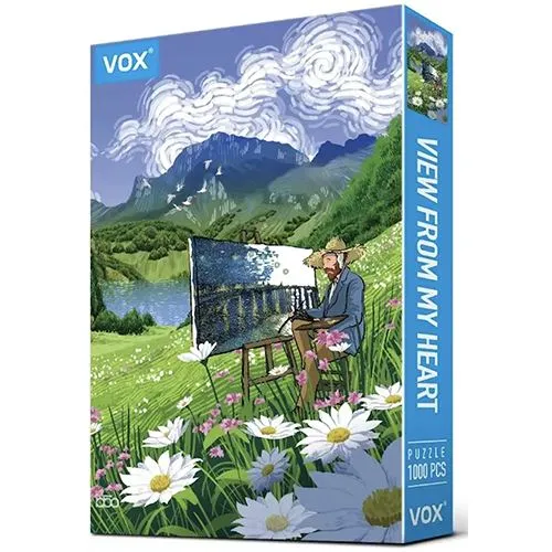 Puzzle Vox: View From My Heart - 1000 Peças | Contém Póster - Sig Toys
