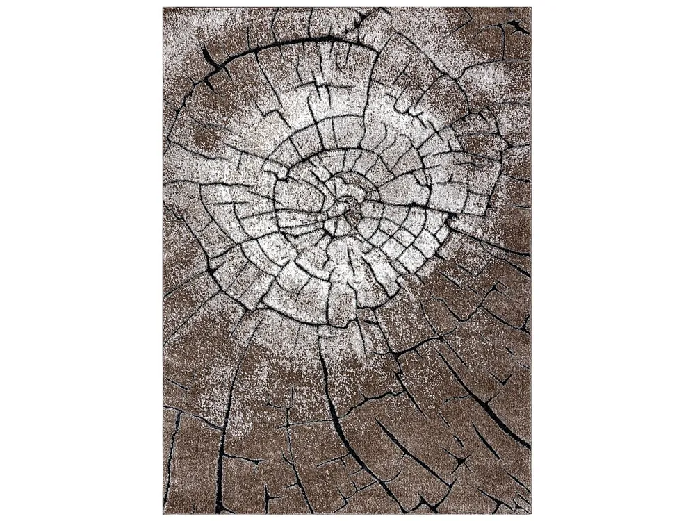 Tapete moderno COZY 8875 Wood, tronco de árvore - Structural dois ní 120x170 cm