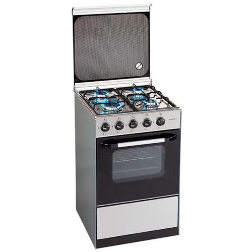 Fogão Gás Jocel JFG4INOX007292 | 86x52x55 cm | 4 Bocas | Inox