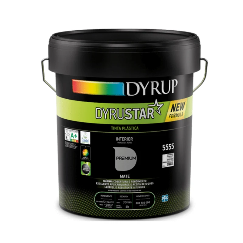 Tinta Plástica Dyrup Dyrustar (Interiores)