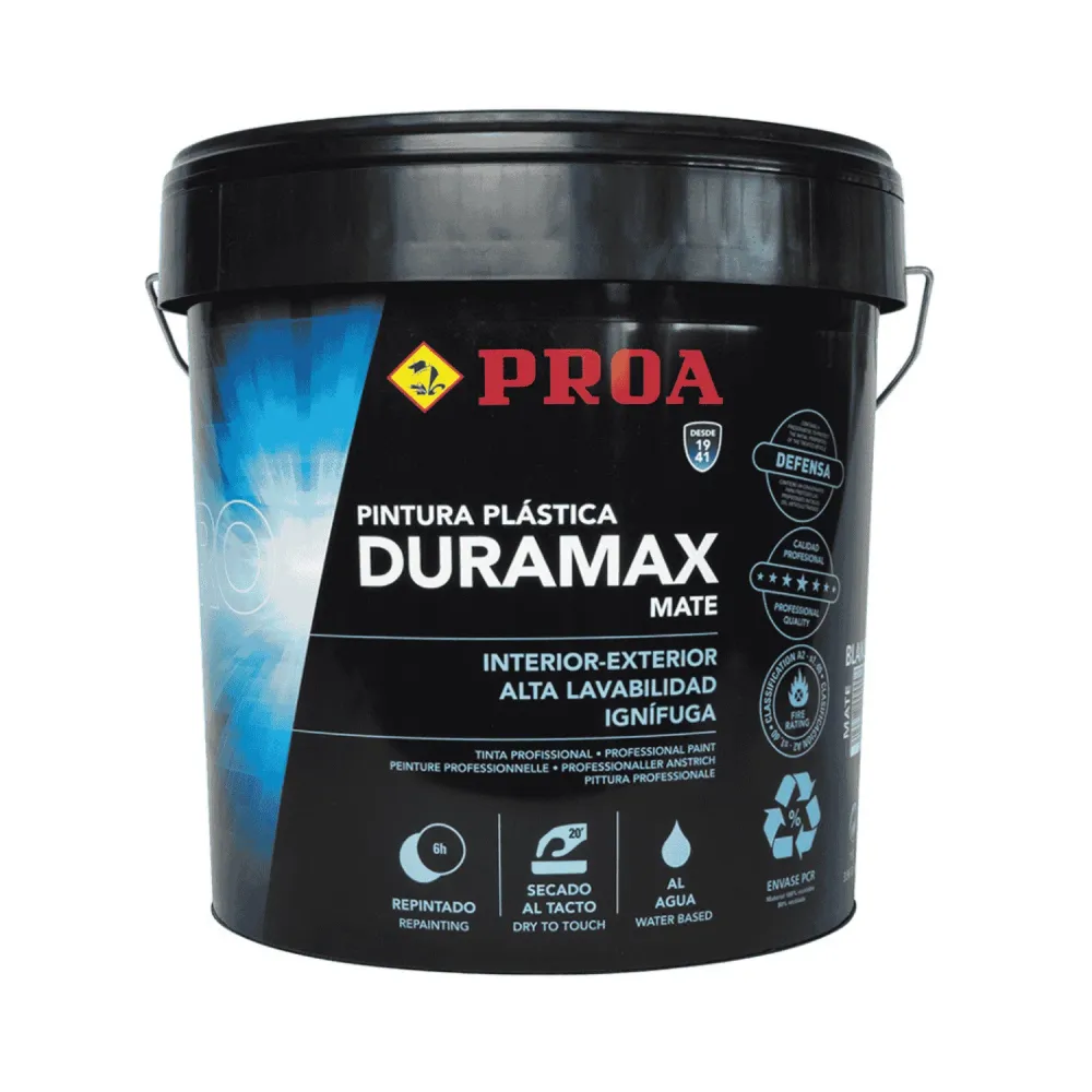 Tinta Plástica Proa Duramax (Exteriores) com Luz LED SOS