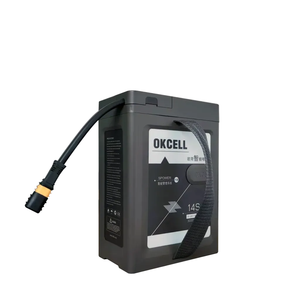 Bateria de drone OKCell 14S 51,8V 30Ah 30000mAh 3C para drone industrial e agrícola
