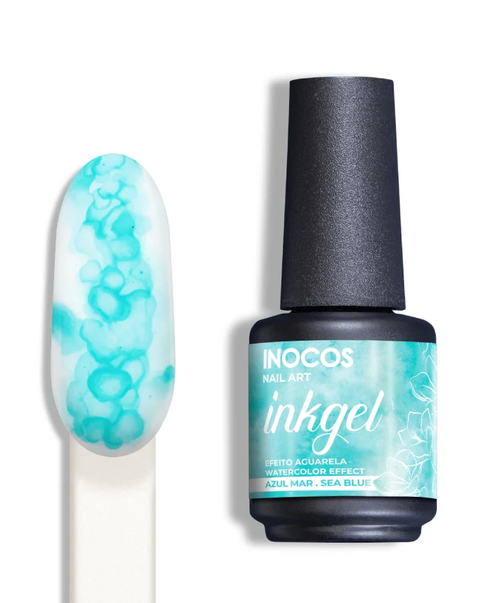 Ink Gel Inocos 15ml Azul Mar
