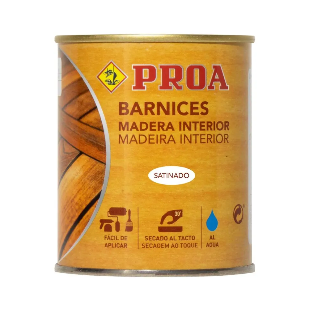 Verniz para Madeiras Interiores - Proa Elimina Manchas e Odores