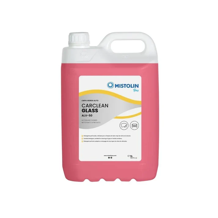 Limpa Vidros Concentrado Auto ALV-50 Mistolin Pro - 5 Litros para Vidros e Espelhos