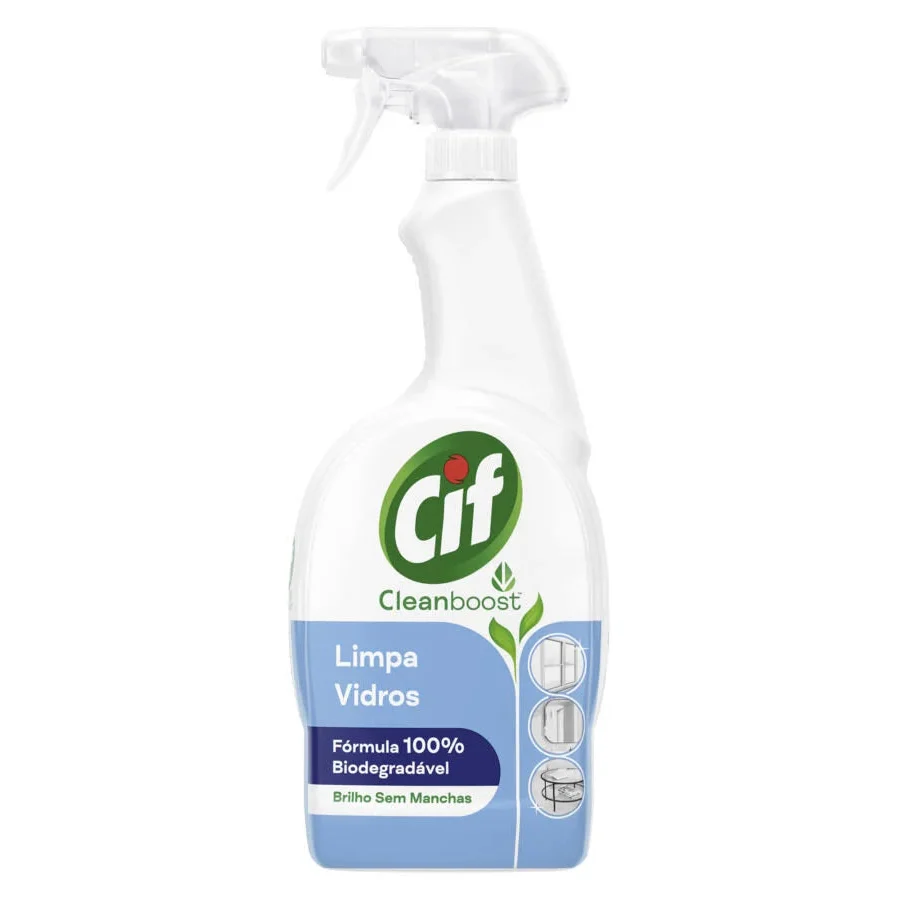 Limpador para Para-brisas Detergente Limpa Vidros Cif 750ml