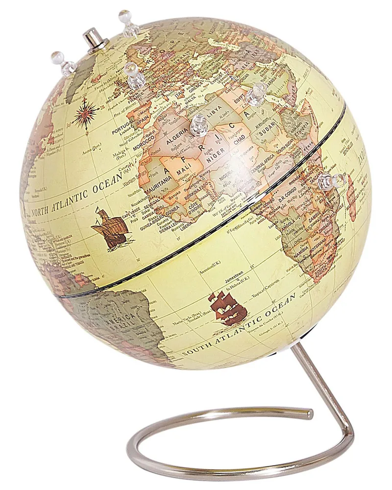 Globo CARTIER Amarelo Pré-Furado para Placa