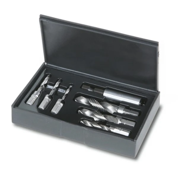 Set punte per forare filettare e svasare HSS Beta 438A