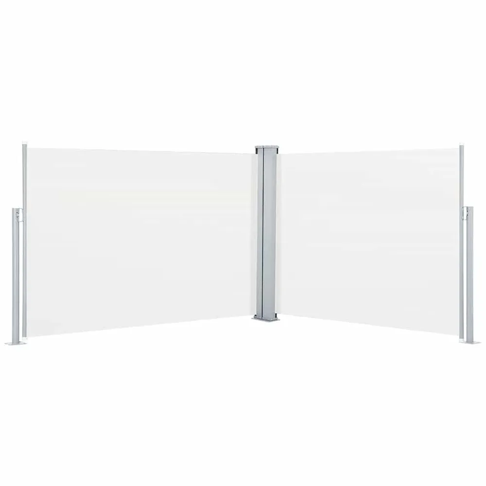 Toldo lateral retrátil 120x1000 cm creme