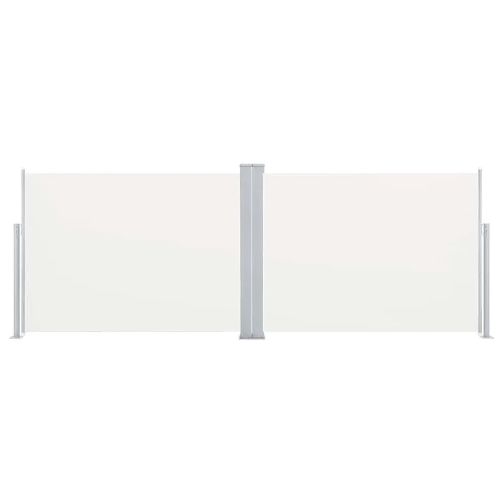 Toldo lateral retrátil 120x1000 cm creme