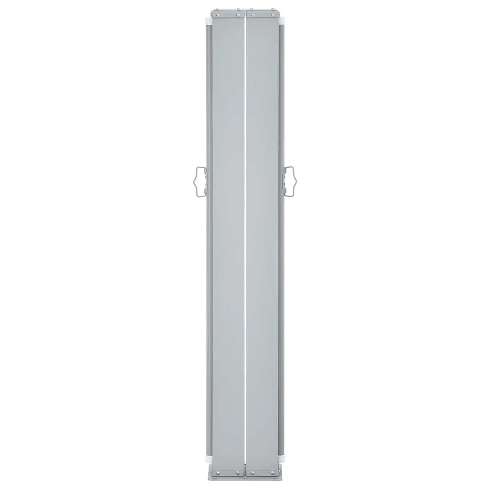 Toldo lateral retrátil 120x1000 cm vermelho
