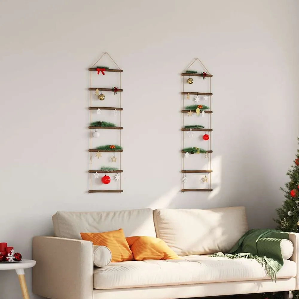 Extensão para Caçamba Decorações de parede forma escada 2 pcs 30x100 cm ramo orgânico