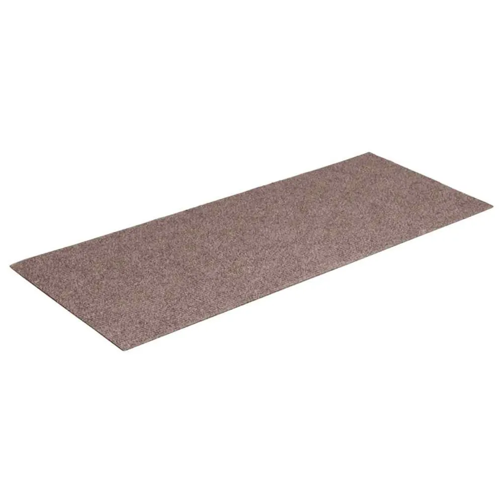 Suporte para Bicicleta na Caçamba Tapetes escada adesivos retang. 15 pcs 60x25 cm castanho-escuro