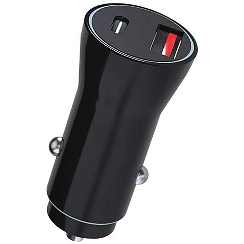 Alta Performance Carregador de Carro 4-OK 20W USB TIPO C + USB