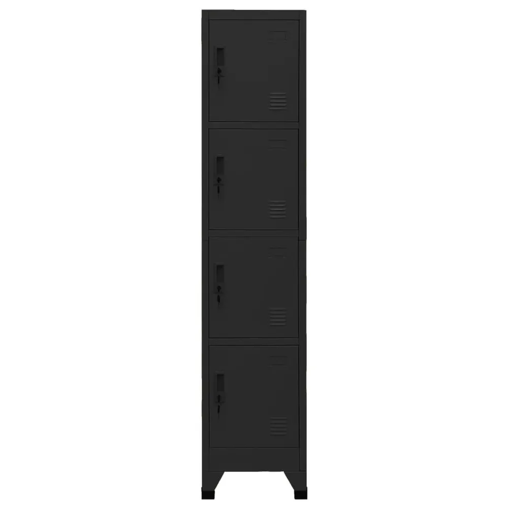 Cacifo 38x45x180 cm ço preto com Material Resistente UV