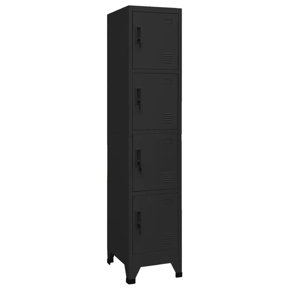 Cacifo 38x45x180 cm ço preto com Material Resistente UV