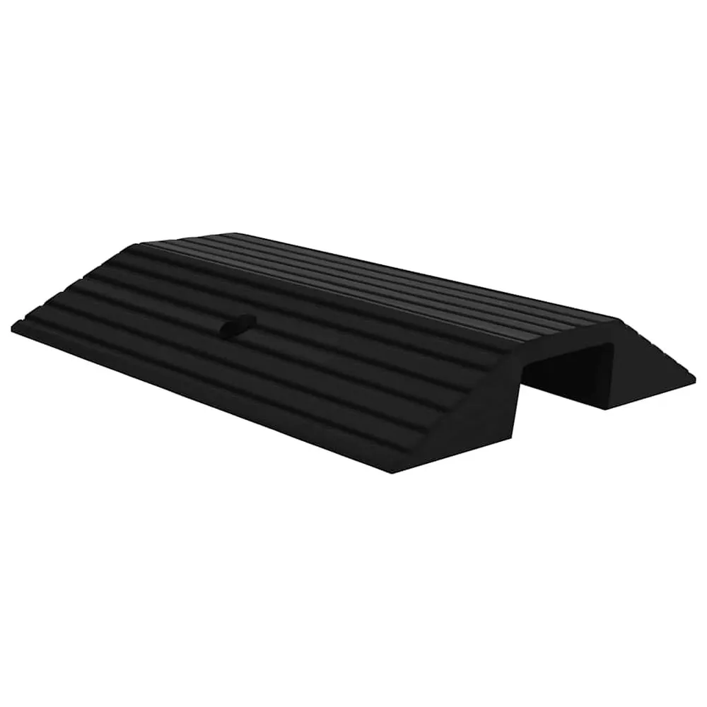 Extensão para Caçamba Rampa de acesso em ponte 49x40x8 cm borracha
