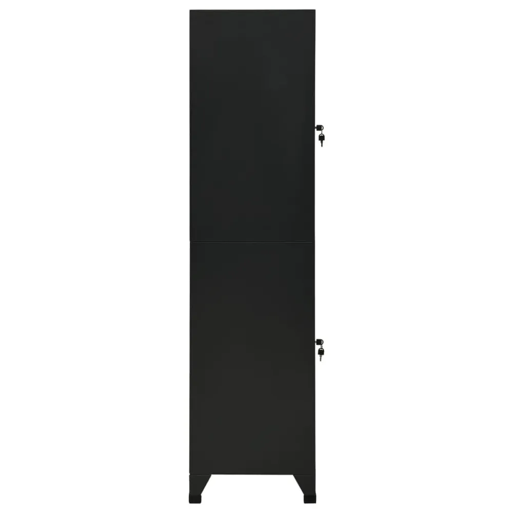 ço Galvanizado Cacifo 38x45x180 cm ço preto