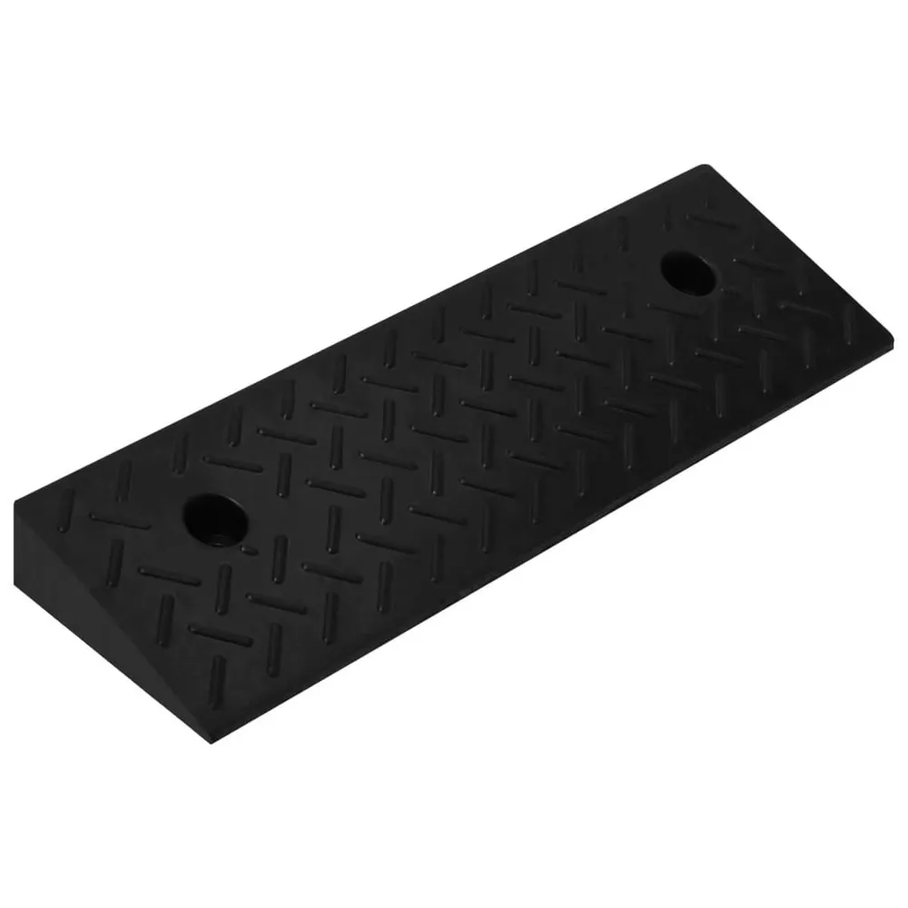 Tampa Rígida para Caçamba Rampas para bermas 2 pcs 50x17,5x5 cm borracha