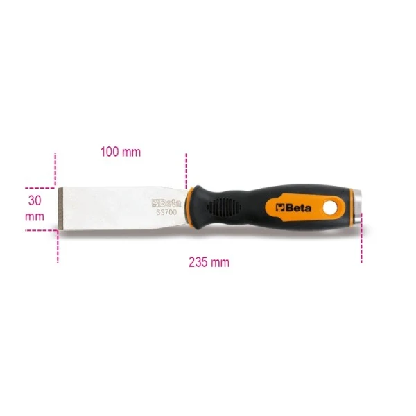 Raschietto battere tipo diritto Beta 1479RB/1