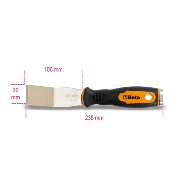 Raschietto battere tipo piegato Beta 1479RB/2