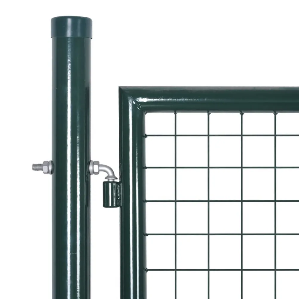 Grade de Proteção para Caçamba Portão de cerca 306x150 cm ço verde