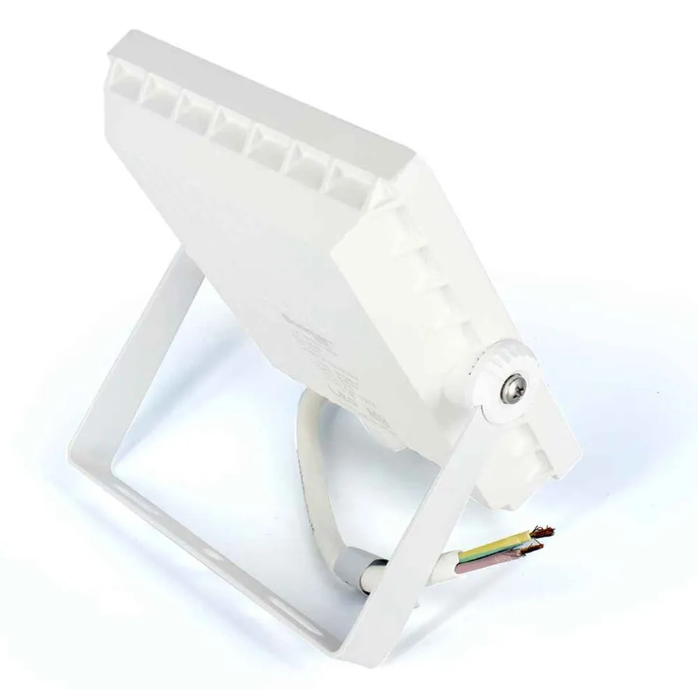 Lampara Ultra Delgado Exterior Led Reflector 30W 6500K Luz Dia Boomer Alta Calidad