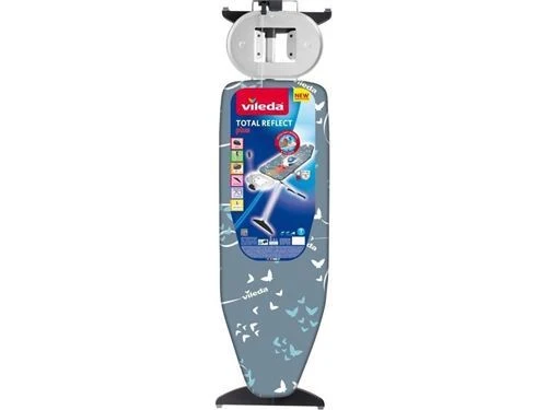 Tábua de Engomar Vileda Total Reflect Plus Cinza - Outlet - Grade com Manual de Instruções