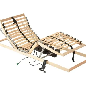 Estrado de ripas elétrico com 28 ripas 7 zonas 80x200 cm