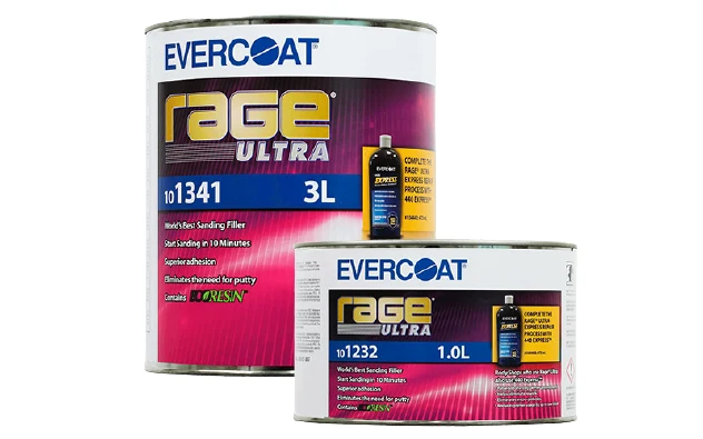 Gel Repelente EVERCOAT - Rage Ultra Bodyfiller