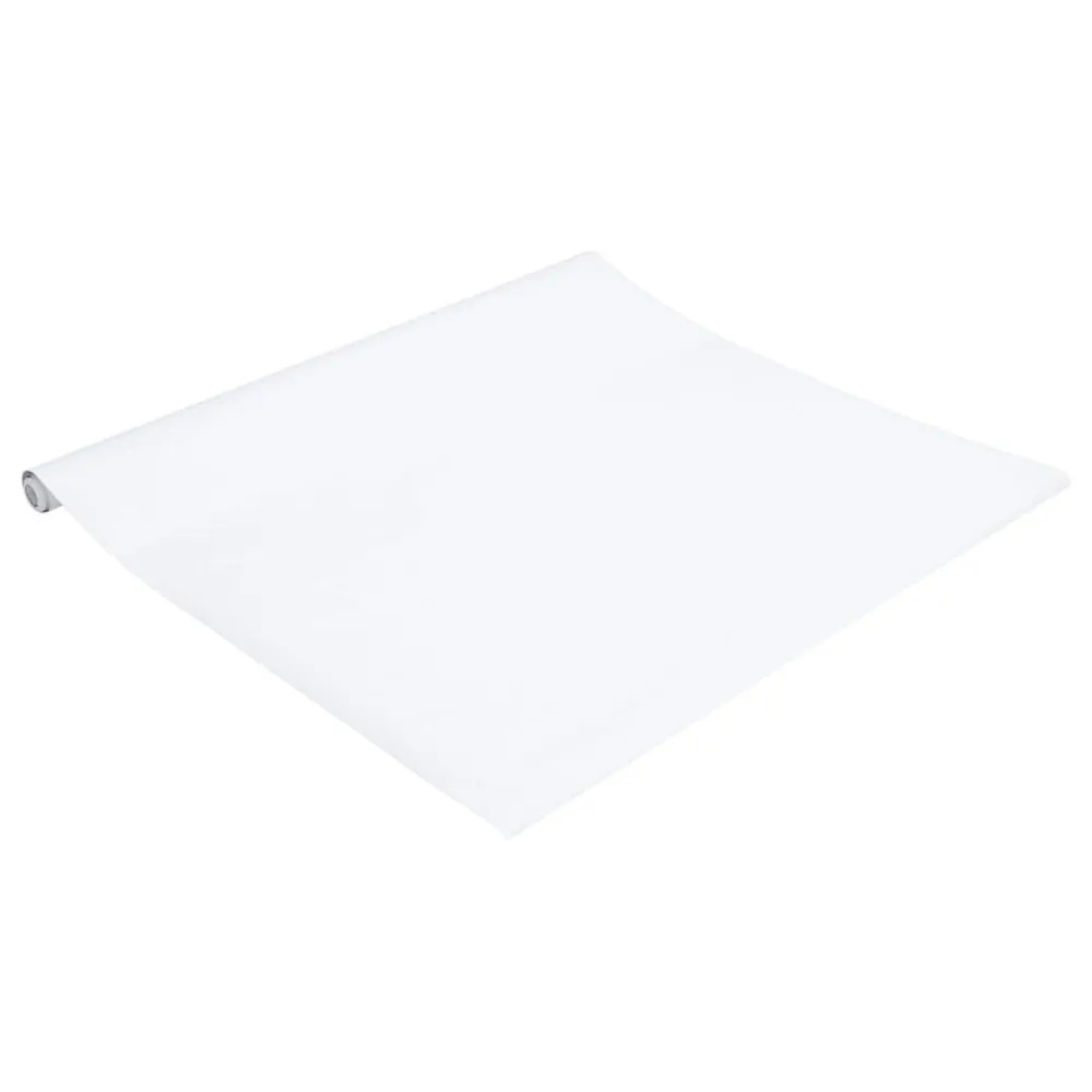 Autocolante para móveis branco mate 90x500 cm PVC