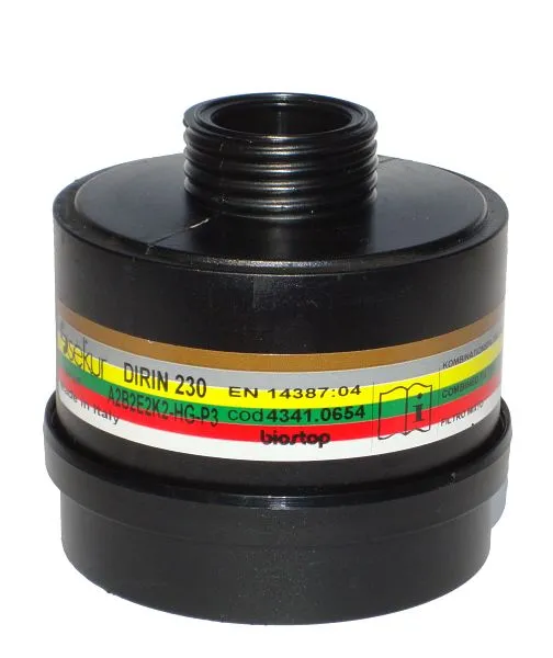 Filtro de combinação multifaixa de EKASTU Safety DIRIN 230 A2B2E2K2 Hg-P3R D, 422785