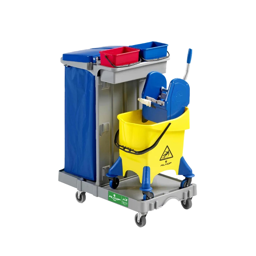 Abafador de Ruído FILMOP Carro Multiusos ALPHA 1105 com Balde Jumpy Removível e Porta-Sacos Dobrável