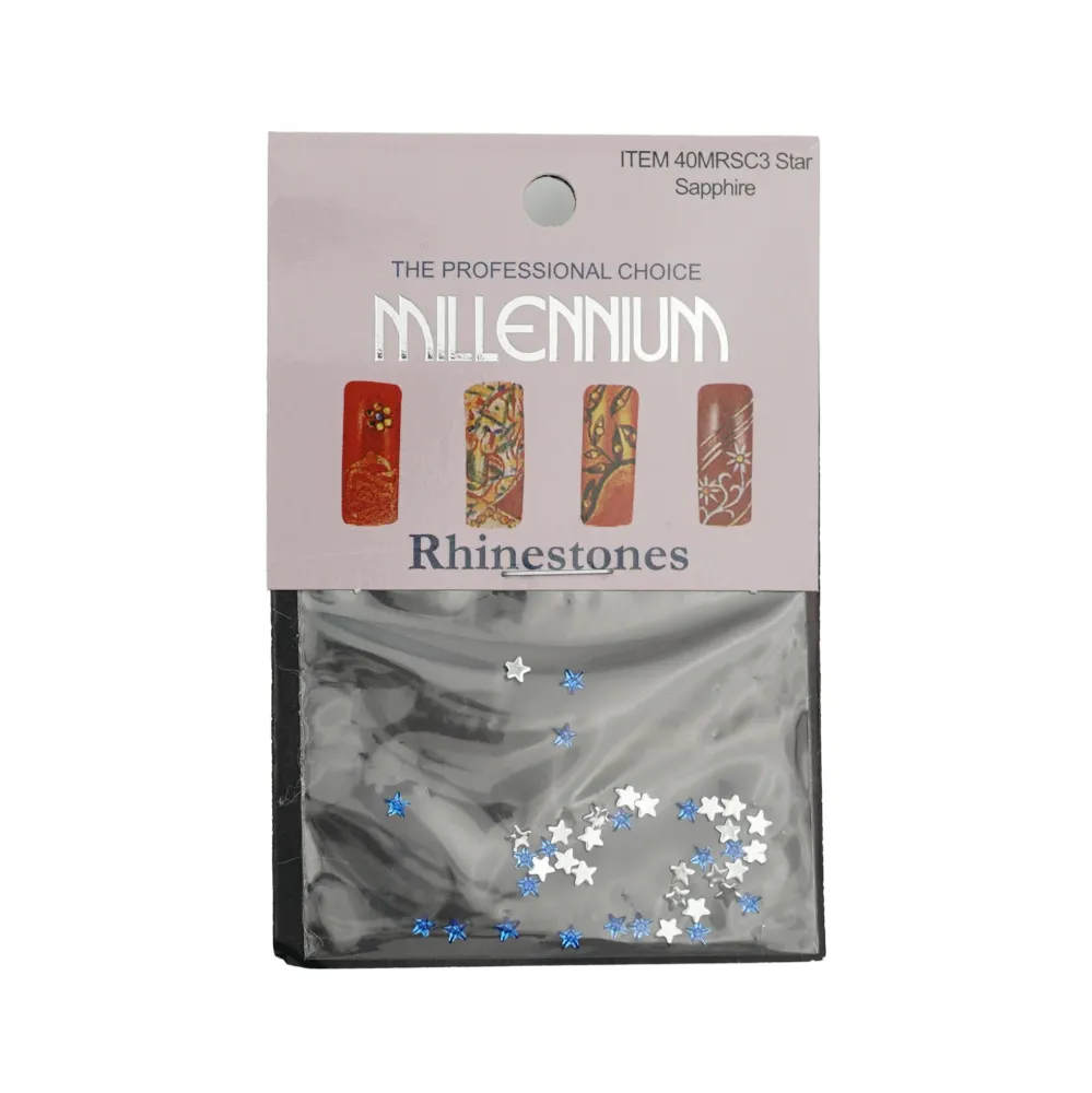 Rhinestones 40 Estrela Safira