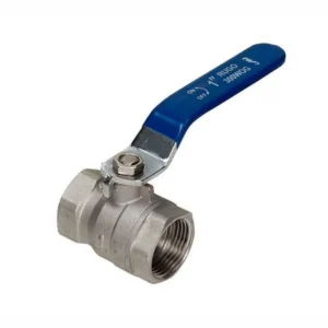 Válvula de Esfera Latón Satinada Roscada 3/4" Rugo 100I-19 Proveedora Ferretera La Mundial