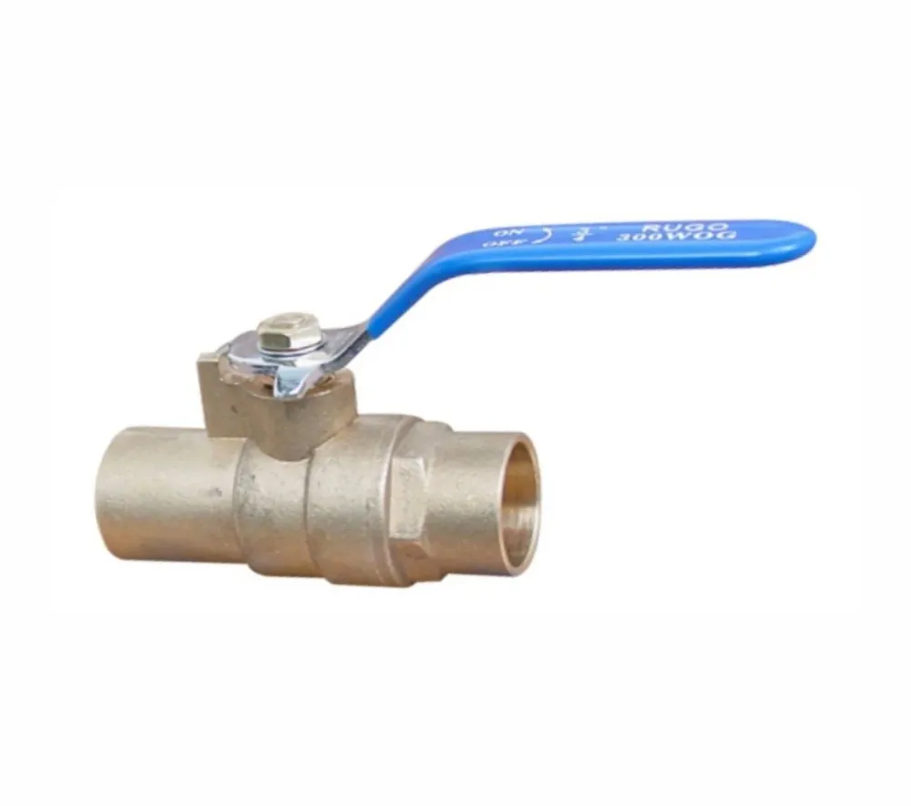 Válvula Esfera Soldable 1" Rugo 100IS-25 Proveedora Ferretera La Mundial