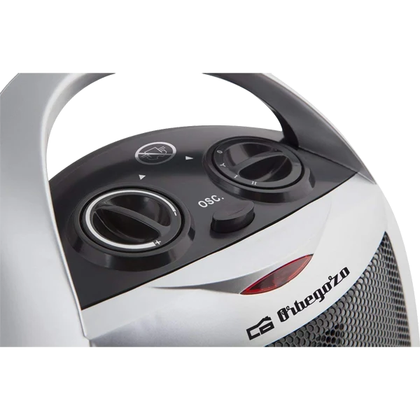 Termoventilador Orbegozo CR 5021 | 1500W, Oscilante, Termostato Carcaç em Alumínio Fundido
