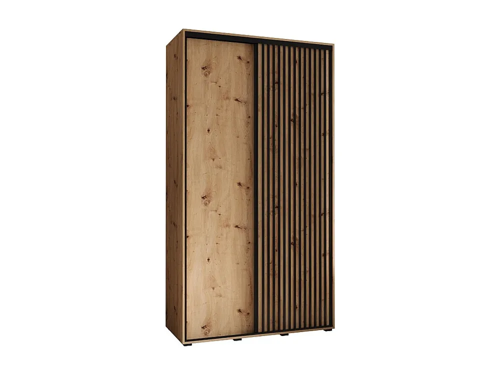 Armário SAPPORO 1 com portas de correr 205,2/140/60 2 puertas (artisan/artisan)