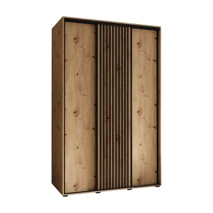 Armário SAPPORO 1 com portas de correr 205,2/150/60 3 puertas (artisan/artisan)
