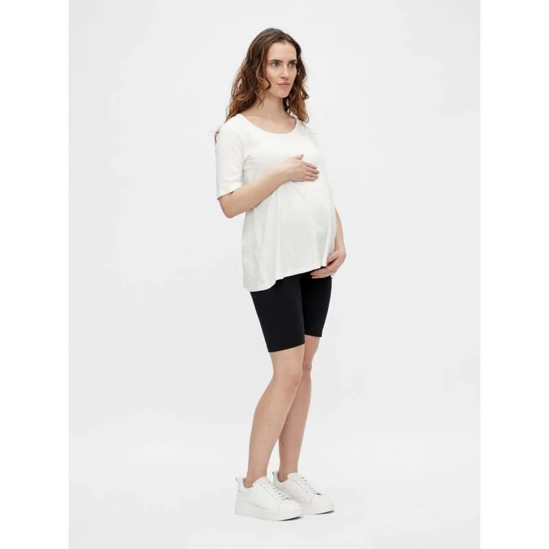 Mamalicious MLSANNI Calções de Ciclismo de Gravidez - par - Preto